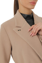 Load image into Gallery viewer, Arden Classic Wraparound Overcoat in Latte
