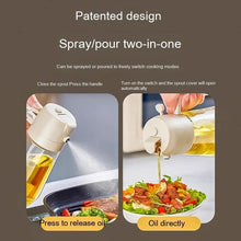 Load image into Gallery viewer, 470ML Olive Oil Sprayer Dispenser For Cooking BBQ 2 In 1 Glass Oil Vinegar Soy Sauce Spray Kitchen Oil Bottle For Air Fryer