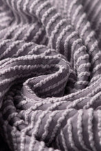 Load image into Gallery viewer, Solid Corded T-Shirt and Pants Set