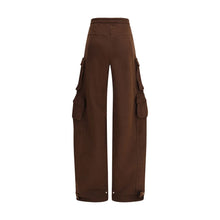 Load image into Gallery viewer, The Attico Brown Cotton Casual Pants