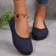 Load image into Gallery viewer, Women’s Low-Cut Round Toe Loafers – Slip-On Flat Casual Shoes