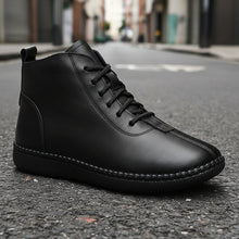 Load image into Gallery viewer, Women’s Genuine Leather Soft-Soled Flat Ankle Boots
