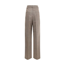 Load image into Gallery viewer, Rohe Beige Fleece Wool Casual Pants