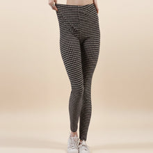 Load image into Gallery viewer, Women’s Plaid Yoga Leggings – Mid Waist Push-Up Pants
