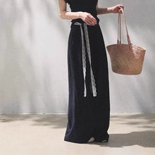 Load image into Gallery viewer, Linen Off-Shoulder Asymmetric Casual Set – 2 Colors, S–L