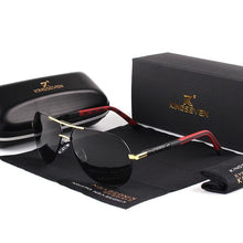 Load image into Gallery viewer, Summer Luxury Aluminum Magnesium Men's Retro Aviation Popular Sunglasses Polarized Men Mirror Glasses oculos Eyewear Accessories For Men