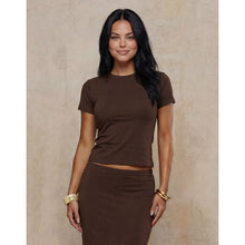 Load image into Gallery viewer, Slim-Fit Solid Color Combed Cotton Top – 3 Colors, S–L