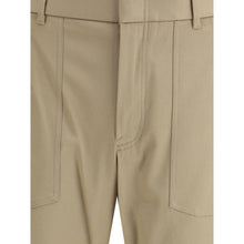 Load image into Gallery viewer, Brioni Beige Cotton Cargo Pants