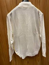 Load image into Gallery viewer, Stacy Adams 5104 Yellow/White Geometric Print Sweater | Quarter Zip