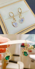 Load image into Gallery viewer, Sweet Rhinestone Swan Earrings for Women - Fashion Jewelry