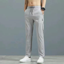 Load image into Gallery viewer, 🧊 Men's Ice Silk Plus Size Straight-Leg Pants