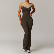 Load image into Gallery viewer, Women's Cross-Back Trumpet Jumpsuit – Sport Fashion Style