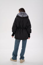 Load image into Gallery viewer, Genuine Silver Fox Down Fill Coat