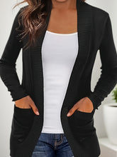 Load image into Gallery viewer, Women’s Casual Knitted Cardigan with Pockets