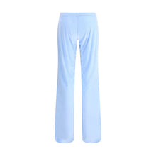Load image into Gallery viewer, Balenciaga Light Blue Triacetate Casual Pants