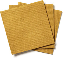 Load image into Gallery viewer, Eco-Friendly Linen-Feel Cocktail Napkins – Premium Disposable Beverage Napkins, Reusable & Biodegradable (4.75"x4.75" Folded, 50-Pack)