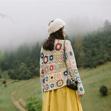 Load image into Gallery viewer, Women’s Hollow Hand Crochet Cardigan