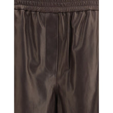 Load image into Gallery viewer, Giorgio Armani Black Leather Pants