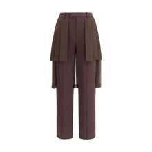 Load image into Gallery viewer, Undercover Brown Acetate Casual Pants