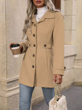 Load image into Gallery viewer, Women’s Elegant Woolen Coat – Medium-Length Lapel Slim Fit Winter Coat