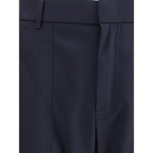 Load image into Gallery viewer, Brioni Blue Wool Casual Pants