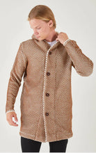 Load image into Gallery viewer, Lagos Red Exclusive Men's Black Khaki Knitted Long Sweaters | Hoodie LS87