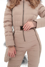 Load image into Gallery viewer, Down Insulated Snow Suit in Beige