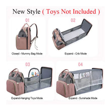 Load image into Gallery viewer, Baby Diaper Bag - Foldable Baby Bed - # BAGEG11610003