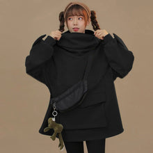 Load image into Gallery viewer, Cool Women Hoodie Perfect Sleeping Frog Pullover Winter Sense Hooded Modern Casual Sweatshirts Cute Funny Style Comfortable Frog Pullover Hoodie For Women