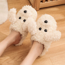 Load image into Gallery viewer, Couples Winter Pack Heel Cotton Shoes Women's Mens Slipper Winter Shoes New Fashion Casual Fur Plush Slides Winter Slippers For Women House Slippers Fluffy Soft Comfy Fuzzy Slippers Faux Fur Plush Anti-Skid Slippers