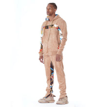 Load image into Gallery viewer, F5220 Alonzo Suede Reversible Set - Khaki
