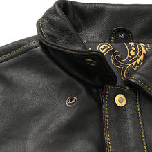 Load image into Gallery viewer, Kingsnake Men’s Motorcycle Leather Vest