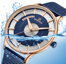 Load image into Gallery viewer, Universal Waterproof Modern Luxury Watch Stainless Steel Hardlex Glass Excellent Design Perfect Gift For Him