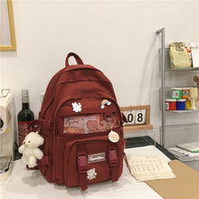 Load image into Gallery viewer, Elegant Female Backpack For Teenager Girls And Women Cute Fashionable Book Schoolbag And Laptop Bag