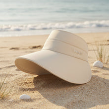 Load image into Gallery viewer, Double-Sided Wide-Brim Sun Hat – Packable Empty Crown Outdoor Hat for Women