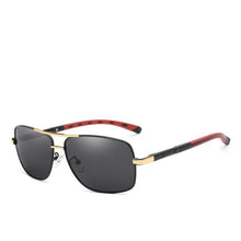 Load image into Gallery viewer, Brand Designer Men's Aluminum Magnesium Sun Glasses Polarized Mirror Lens Male Eyewear Sunglasses For Men