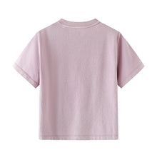 Load image into Gallery viewer, Cute Girl Printed Short Sleeve T-Shirt with Lace Collar - # GIAA23510018