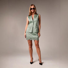Load image into Gallery viewer, Solid Color Fitted Mini Skirt | Street Style Bodycon