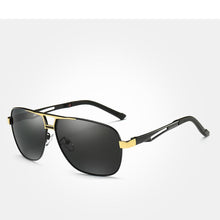 Load image into Gallery viewer, Business Luxury Men Polarized Square Driving Sunglasses Lens Brand Designer Aluminum Classic Frame Elegant Sunglasses