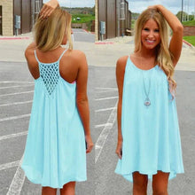 Load image into Gallery viewer, Seaside Dream Chiffon Sundress - Effortless Elegance for Sunny Days