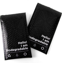 Load image into Gallery viewer, ™ 100% Biodegradable Bubble Mailers,25Pcs Padded Packaging Wrap Envelopes Pouches Eco Friendly No Glue, No Plastic, Christmas Wrapping (6 X 10)