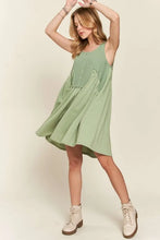 Load image into Gallery viewer, Decorative Button Sleeveless Babydoll Dress For Women – Elegant, Unique, Flowy, Comfortable, Versatile & Stylish