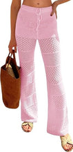 Load image into Gallery viewer, 🌴 Boho Crochet Knit Beach Cover-Up Pants
