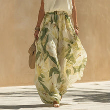 Load image into Gallery viewer, Waist-Cinching Ruffle-Hem Printed Maxi Dress – S–3XL