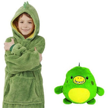 Load image into Gallery viewer, Children's Wearable Blanket Hoodie