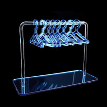 Load image into Gallery viewer, 8PCS Hanger Transparent Acrylic Jewelry Creative Display Rack Earring Jewelry Storage Pendants Storage Ornaments Dangle Earring Hanging Organizer Mini Earring Necklace Hanger Jewelry Organizer