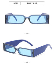 Load image into Gallery viewer, 90’s Fashion Narrow Rectangular Vintage Style Sunglasses For Women & Men New Retro Style Sun Glasses For Women New Eyeglasses In Different Shades Eyewear
