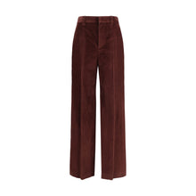 Load image into Gallery viewer, Brunello Cucinelli Bordeaux Cotton Casual Pants