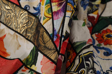 Load image into Gallery viewer, Dolce & Gabbana Multicolor Patchwork Jacquard High Waist Pants