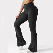 Load image into Gallery viewer, 🖤 Women's High-Waisted Cargo Pocket Workout Leggings
